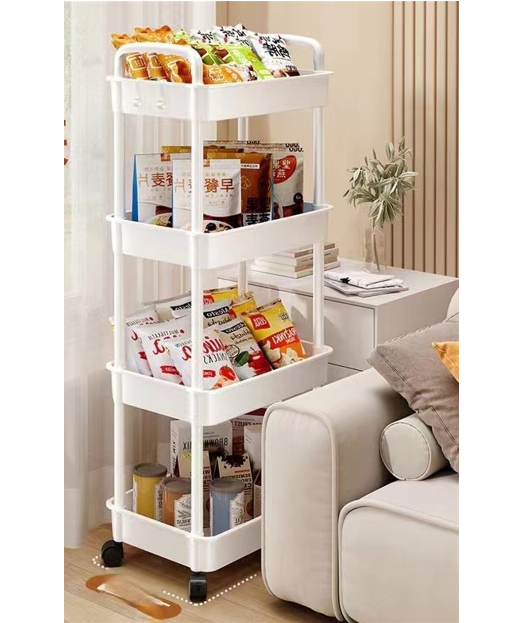 Estante Organizador con Ruedas